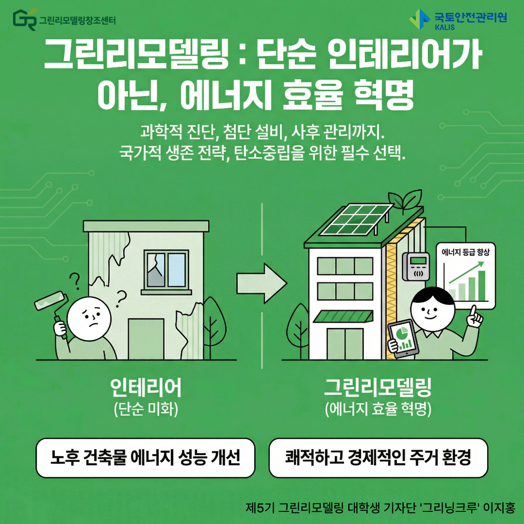 노후 건물이 ‘녹색 옷’을 입기까지… 대한민국 그린리모델링 사업절차 A to Z 완벽 해부